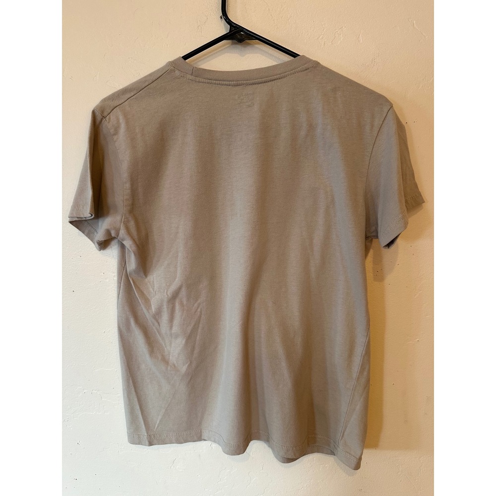 GM Official Licensed 1965 Corvette Graphic Baby Tee Tan Khaki Medium - Picture 5 of 5